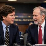 Mike Huckabee and Tucker Carlson